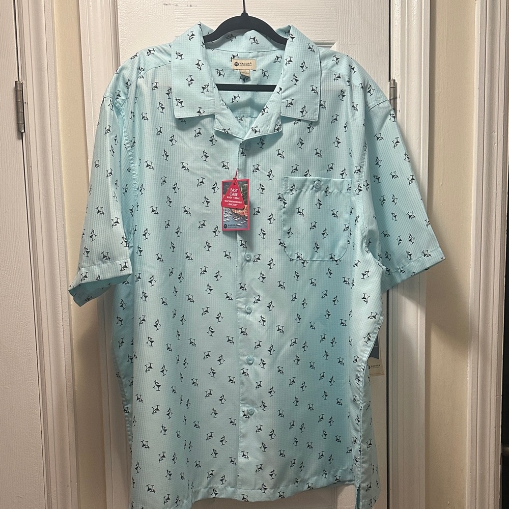 Hagger Clothing Martini Button Up Size 4x
